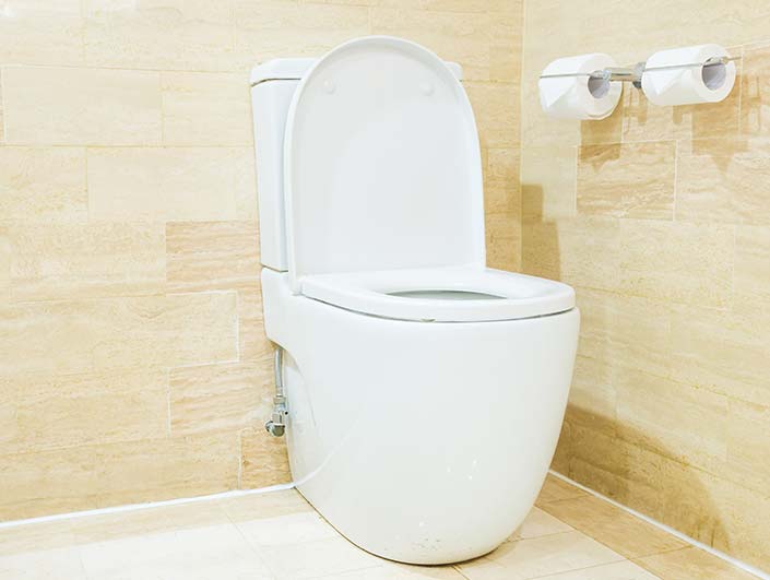 WC neuf installé